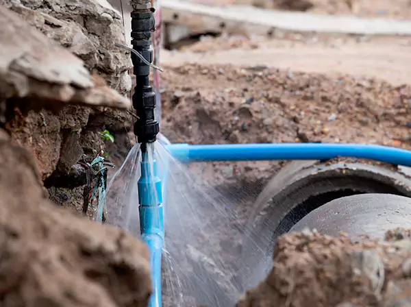 Burst Pipe Cleanup in Tucker