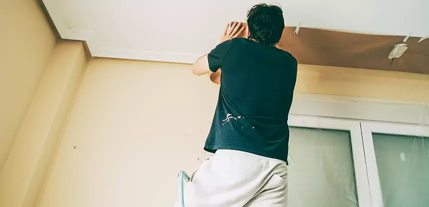 Ceiling Water Damage Repair in Tucker