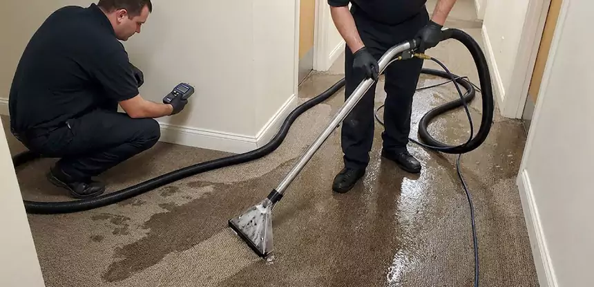 Basement Flooded Carpet Soaked Recovery in Tucker