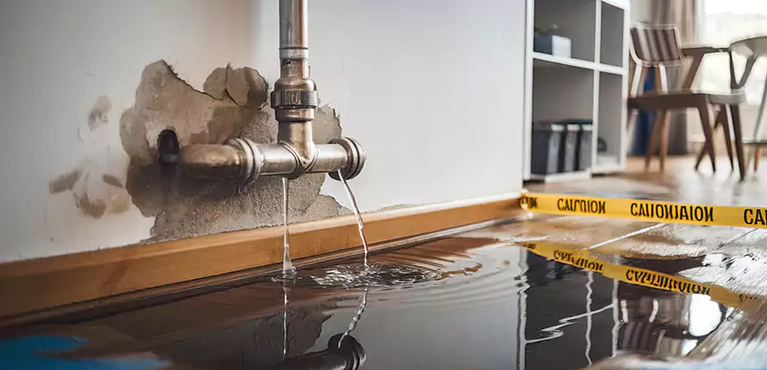 Burst Pipe Cleanup in Tucker