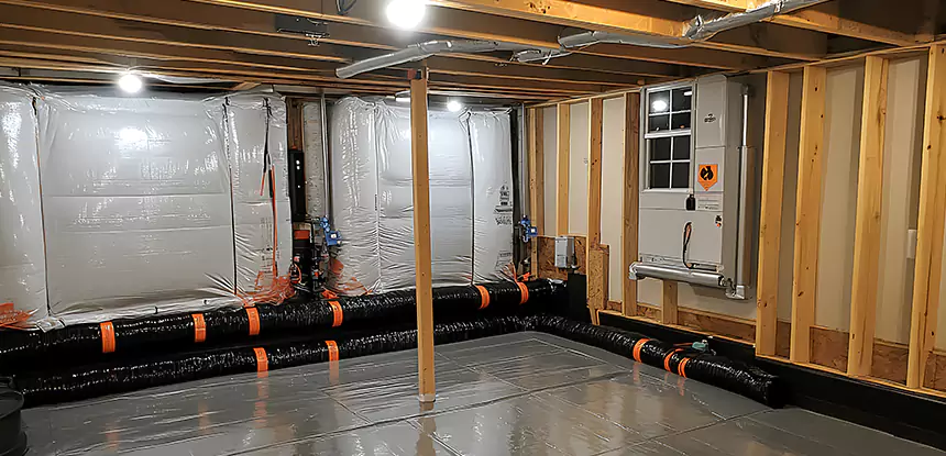 Crawl Space Humidity Control in Tucker