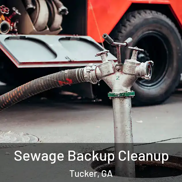  Sewage Backup Cleanup Tucker, GA