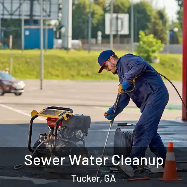  Sewer Water Cleanup Tucker, GA